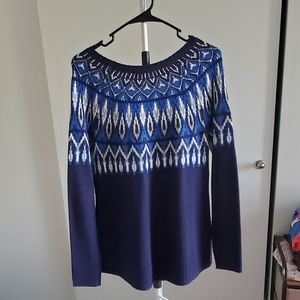 ⭐NWOT Maternity Wool blend sweaterNavy/Blue